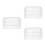 3Pcs Waterproof Socket Cover 86 Type For Bathroom Outdoor 5
