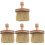 4Pcs Guitar String Cleaner With Wooden Handle Brush 4