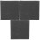 3Pcs High Temperature Welding Carbon Felt Fireproof Insulating Blanket 3