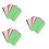 3 Pieces Blank Envelope Candy Colors Envelopes Stationery 6