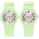 2pcs Student Quartz Watch Child Abs Trend Decorate 2