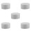 5Pcs White Foam Cake Base for DIY Wedding Cake Models and Crafting 5
