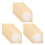 3 Pcs Calligraphy Practicing Paper Mirror Jam Xuan 3