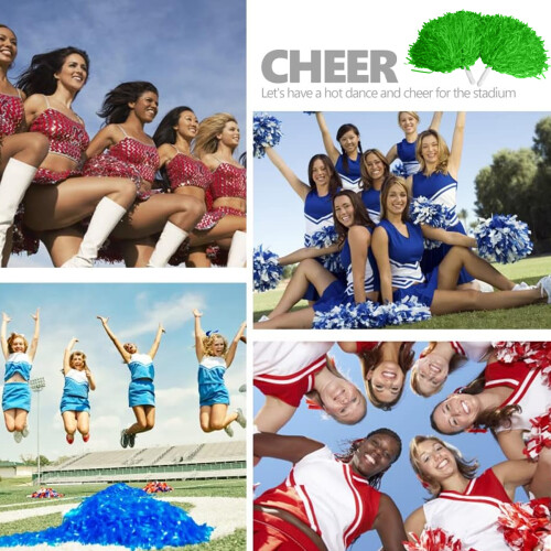 Χορευτικά αθλητικά Cheer Poms για ομάδες επιδόσεων, Δημιουργήστε μια προσαρμοσμένη 2