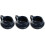 3Pcs Ceramic Gravy Boat Multi Function Sauce Cup 6