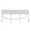3Pcs Wall Mounted Ball Holder with Hook White Iron for Home Storage 1