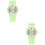 2pcs Student Quartz Watch Child Abs Trend Decorate 6