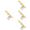 4Pcs Torch Head Professional Lengthen Burner Flame For Camping 6