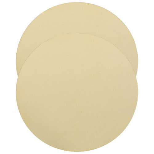 10 Pcs Round Brass Plates Sheets For Diy Jewelry Crafts