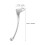 2pcs Practical Drain Plugs Sink Strainer Plug Hair Catcher For Bathroom Kitchen 2