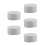 5Pcs White Foam Cake Base for DIY Wedding Cake Models and Crafting 4