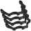 12Pcs Black Adjustable Tie Down Straps with Buckles for Cargo Luggage 1