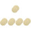 10 Pcs Round Brass Plates Sheets For Diy Jewelry Crafts 6
