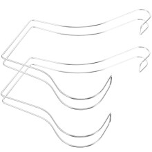 10pcs Sandal Shoes Display Stand For Shoe Store Supports High Heel Stainless Steel Forms For Rack And Organizer Holders