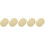 10 Pcs Round Brass Plates Sheets For Diy Jewelry Crafts 8