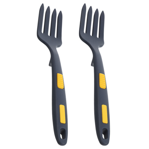 10 Pcs Silicone Flexible Fork Heat-Resistant Dishwasher Safe 2