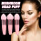 6Pièces Outils Éponge Rose Petite Tête Parfaits Voyage 4