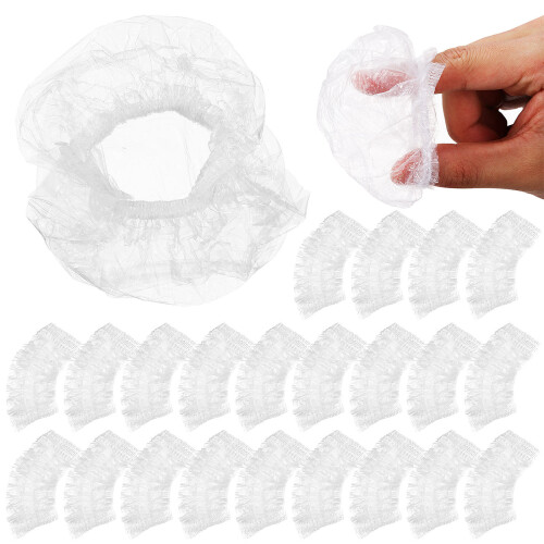 400 Pcs Disposable Ear Covers For Shower And Hair Dye Use 2