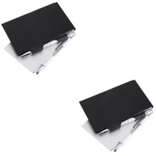 Blocs-notes de poche en métal Eease4Pcs, rechargeables, avec stylo