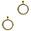 2Pcs Photo Frame Charm Double Sided Memory Locket Pendant Necklace 5