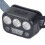 Lampe frontale H1 500 mAh noire compacte 5-Mode USB-C 11