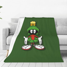 Marvin der Marsianer Kuscheldecke, weiche Plüschdecke für Schlafzimmer, Wohnzimmer, Couch, Büro – das perfekte Geschenk für Frauen, Männer,