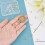 Goldener Herz-Ohrstecker aus Messing 5