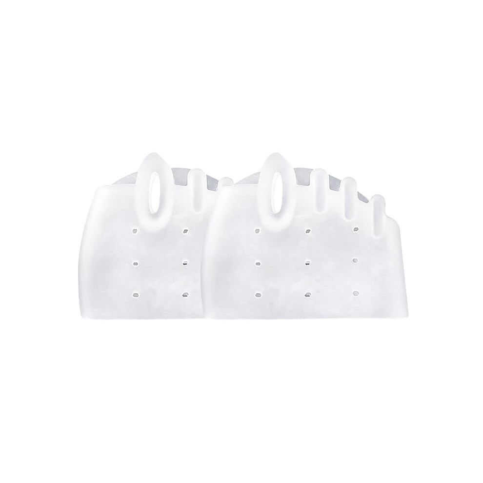 Toe Separators and Bunion Corrector Gel SEBS Forefoot Cushion Pads for Hammer Toe Relief Transparent