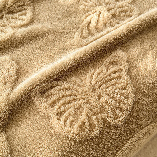 Κουβέρτα Djunllk για καναπέ - Coffee Ultimate Cozy Microfiber Soft Blanket, αφράτη αναπνεύσιμη κουβέρτα 1