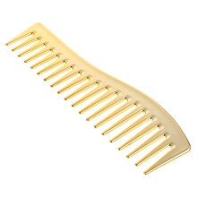 Mens Wide Tooth Comb for Comfortable Detangling Wet and Dry Hair, Oil Product Friendly Styling