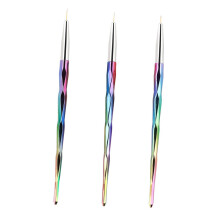 3pcs Fine Tip Nail Art Pen for Precise Manicure Drawing and Detailed Designs at Home or Salon