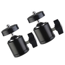 4 Pcs Threaded Mini Tripod Camera Camcorder Head Ball/Degrees