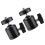 4 Pcs Threaded Mini Tripod Camera Camcorder Head Ball/Degrees 1