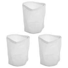 1Set White Dryer Vent Lint Catcher Cotton Bag Easy Maintenance Filter