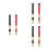 6 Pairs Bamboo Brush Drum Sticks For Acoustic Practice Performance 9