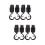 8 Pcs Electromobile Handlebar Hook Bicycle Motorcycle Hanging Hook 9