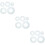 Set Of 3 Patchwork Ruler Template Sewing Rulers Tool Circle Shape Diy 7