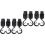 8 Pcs Electromobile Handlebar Hook Bicycle Motorcycle Hanging Hook 6