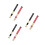 6 Pairs Bamboo Brush Drum Sticks For Acoustic Practice Performance 8