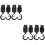 8 Pcs Electromobile Handlebar Hook Bicycle Motorcycle Hanging Hook 8