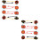 2 Count Flower Shape Straw Toppers Dustproof Covers Small Halloween 8