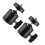 4 Pcs Threaded Mini Tripod Camera Camcorder Head Ball/Degrees 9