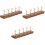 3 Sets False Nails Display Stand With Base For Nail Salon 4