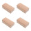 4Pcs Fretboard Radius Block Tool For Guitar 9.5 Precision 6