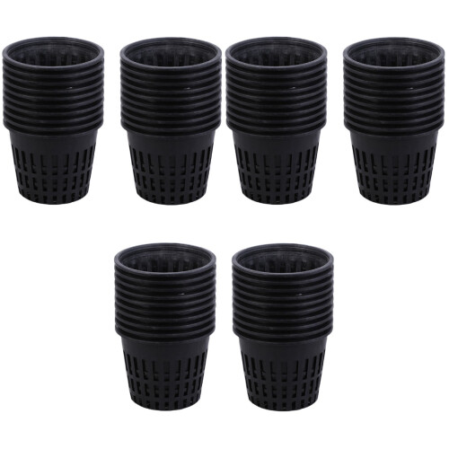 120 Pcs Hydroponic Net Cup Plastic 2