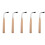 5Pcs Durable Piano Tuning Spanner Tool with Smooth Handle for Piano 11