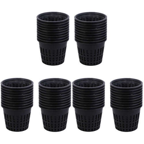 120 Pcs Hydroponic Net Cup Plastic 1