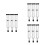 9Pièces Accessoires Party Gonflable Gris En PVC Pour Enfants 8