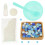 5 Sets Diy Mosaic Cup Mat Decor Handmade Coaster Making Kit 1