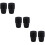 120 Pcs Hydroponic Net Cup Plastic 9